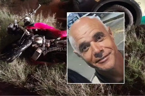 Motociclista de 56 anos morre após bater na traseira de caminhão em São Carlos