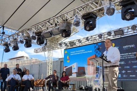 Parque Tecnológico de Ponta Porã nasce de ideia visionária, afirma prefeito